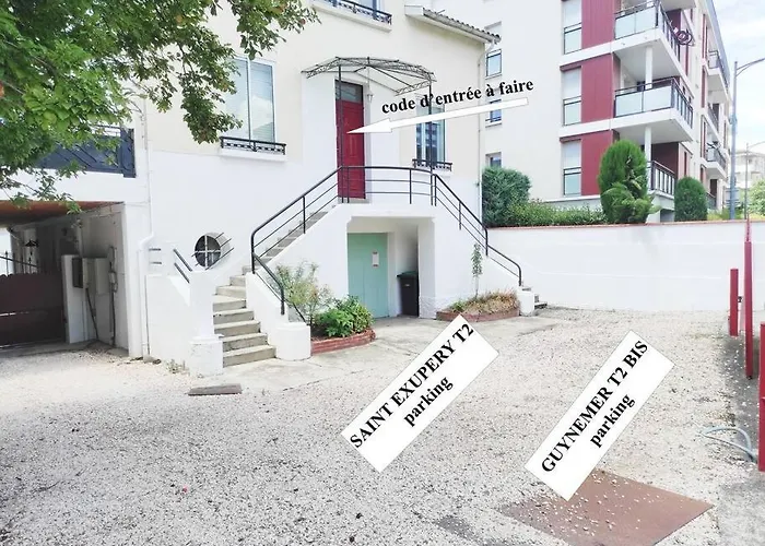 T2 Ds Villa-terrasse-clim-pkg-meet- Zénith-odyssud Appartamento *